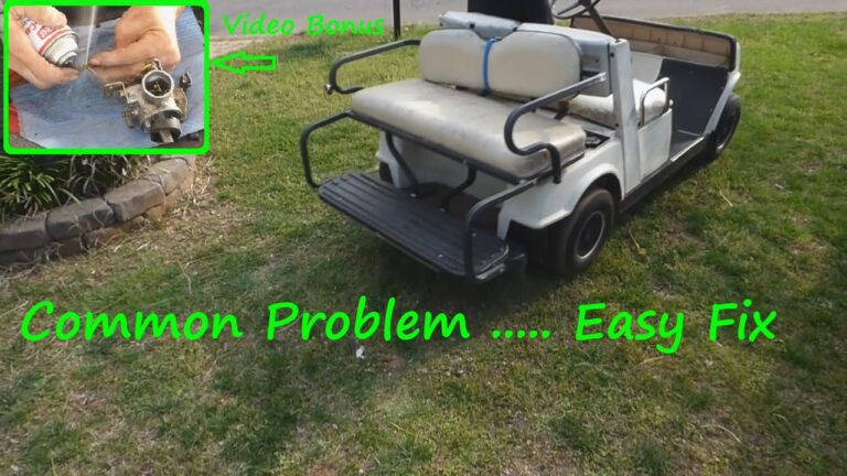 Troubleshooting Club Car Gas Golf Cart Problems