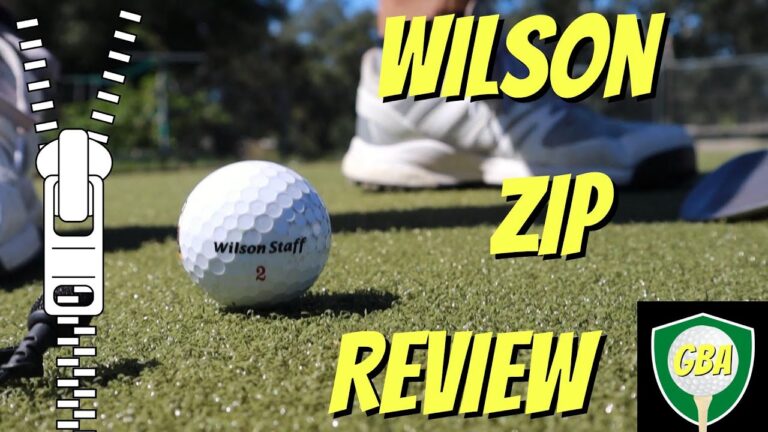 Wilson Staff Zip Golf Balls Review