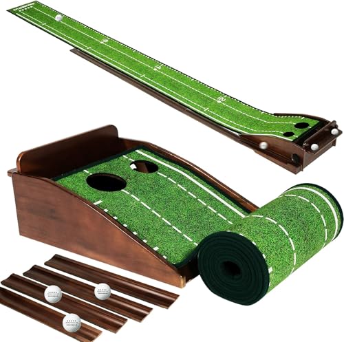Best Putting Mats With Ball Return And Distance Markers