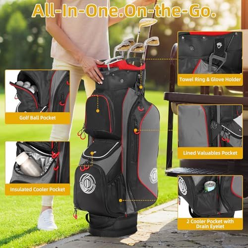 Shopsource Golf Cart Bag Review