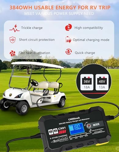 Best Smart Golf Cart Chargers