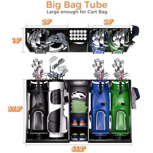 Best Golf Bag Organizer For Garage