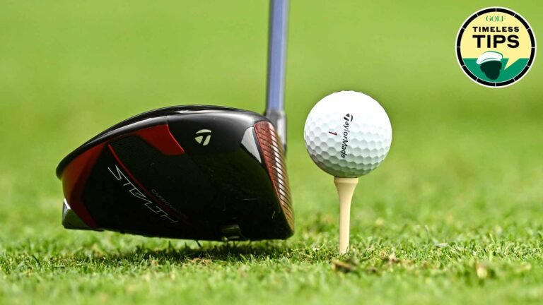 How High To Tee A Golf Ball