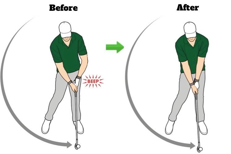 How To Stop Hitting The Golf Ball Right