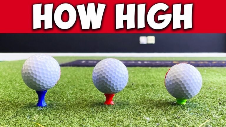 How High Should You Tee A Golf Ball