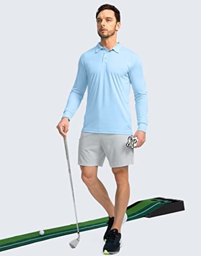 Best UV-Resistant Men's Golf Long-Sleeve Shirts